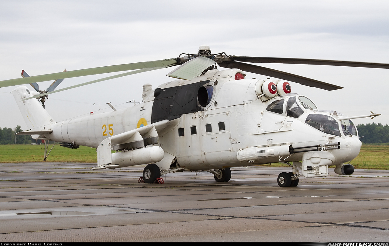 Ukraine - Army Aviation Mil Mi-24P  at Vasilkov (UKKW), Ukraine