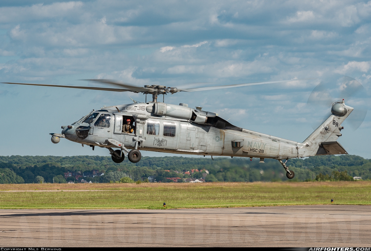USA - Navy Sikorsky MH-60S Knighthawk (S-70A) 167844 at Kiel (KEL / EDHK), Germany