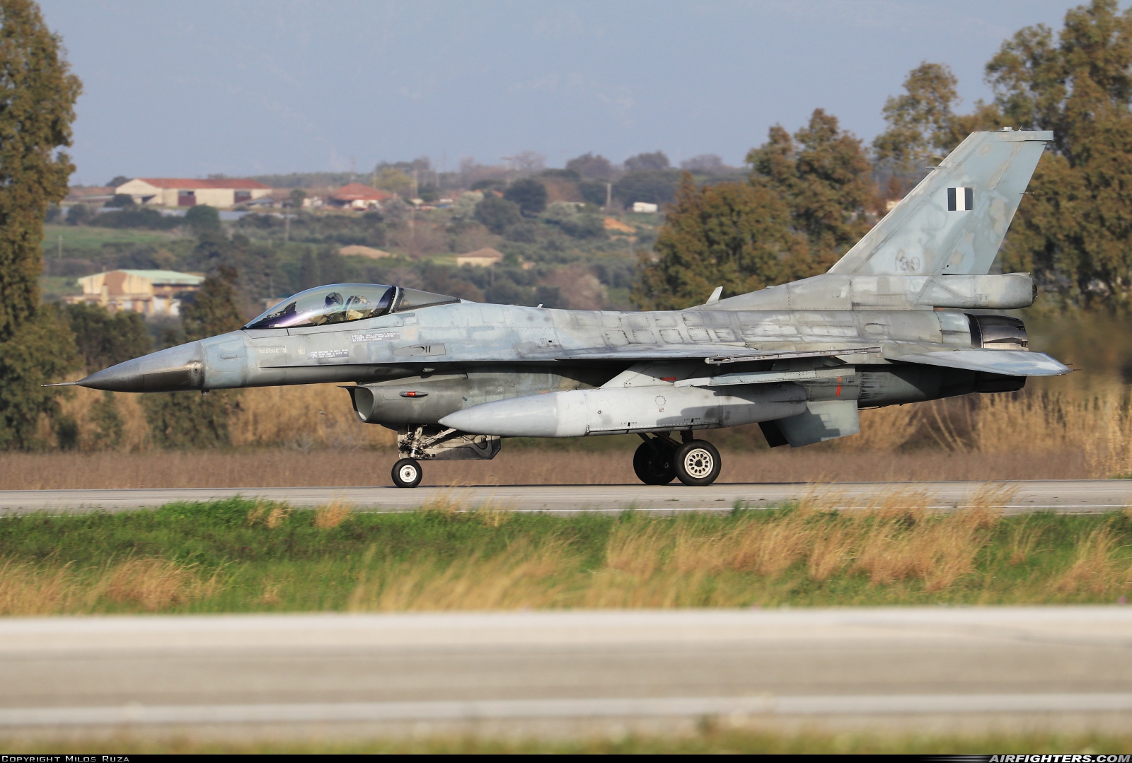 Greece - Air Force General Dynamics F-16C Fighting Falcon 139 at Andravida (Pyrgos -) (PYR / LGAD), Greece