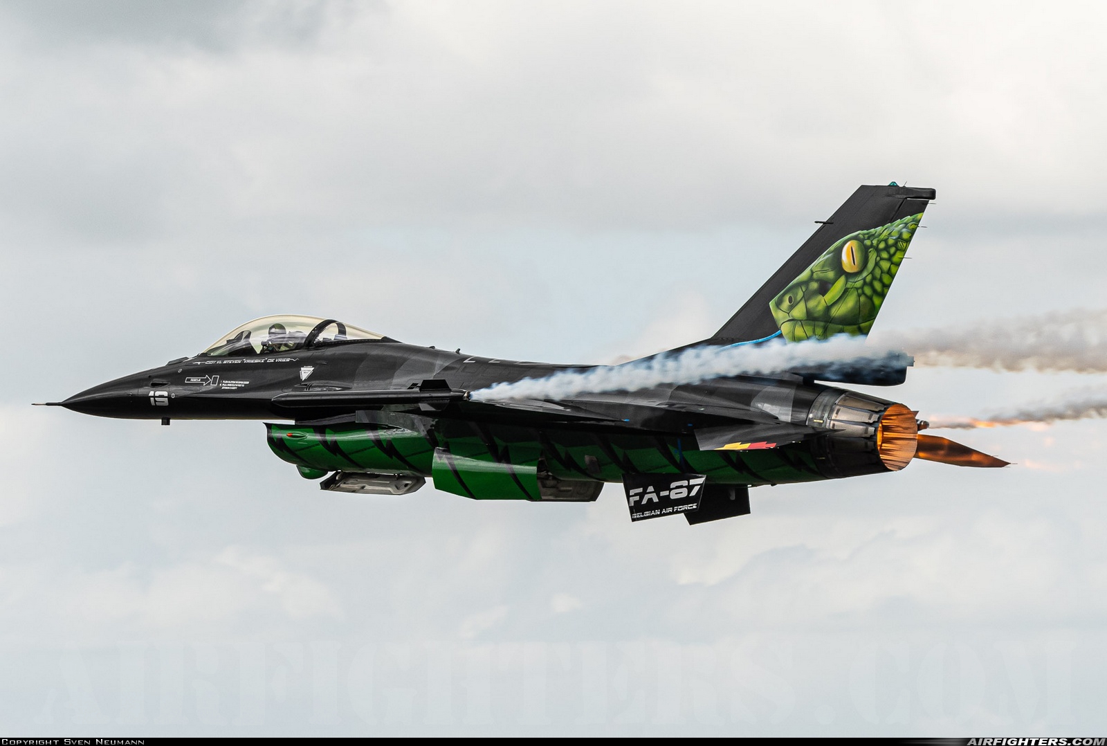 Belgium - Air Force General Dynamics F-16AM Fighting Falcon FA-87 at Karup (KRP / EKKA), Denmark