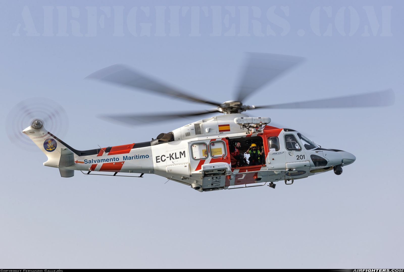 Spain - Maritime Safety and Rescue Agency AgustaWestland AW139 EC-KLM at Off-Airport - Motril, Spain