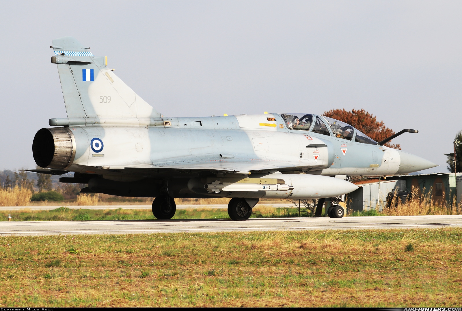 Greece - Air Force Dassault Mirage 2000-5BG 509 at Andravida (Pyrgos -) (PYR / LGAD), Greece