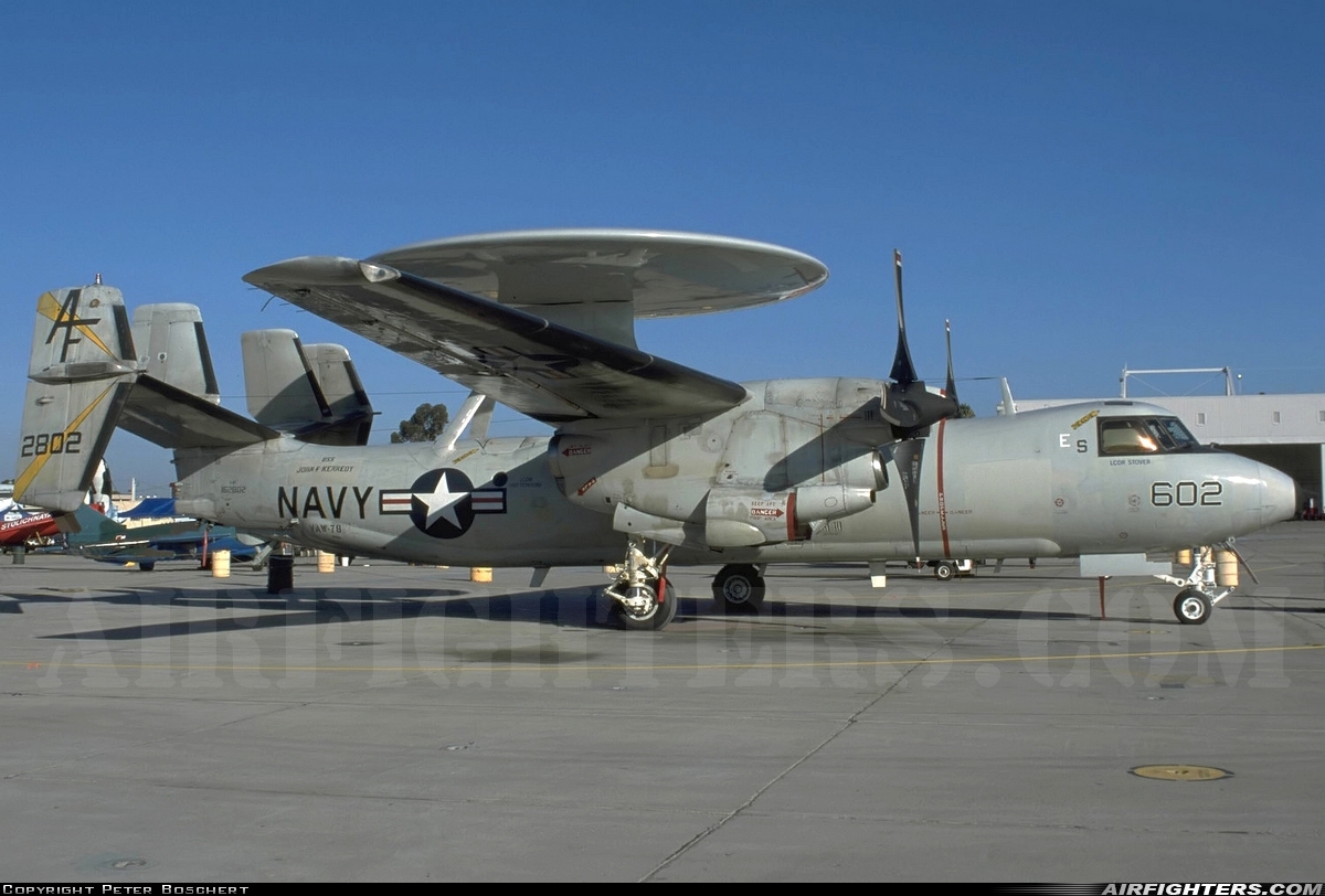 USA - Navy Grumman E-2C Hawkeye 162802 at San Diego - Miramar MCAS (NAS) / Mitscher Field (NKX / KNKX), USA