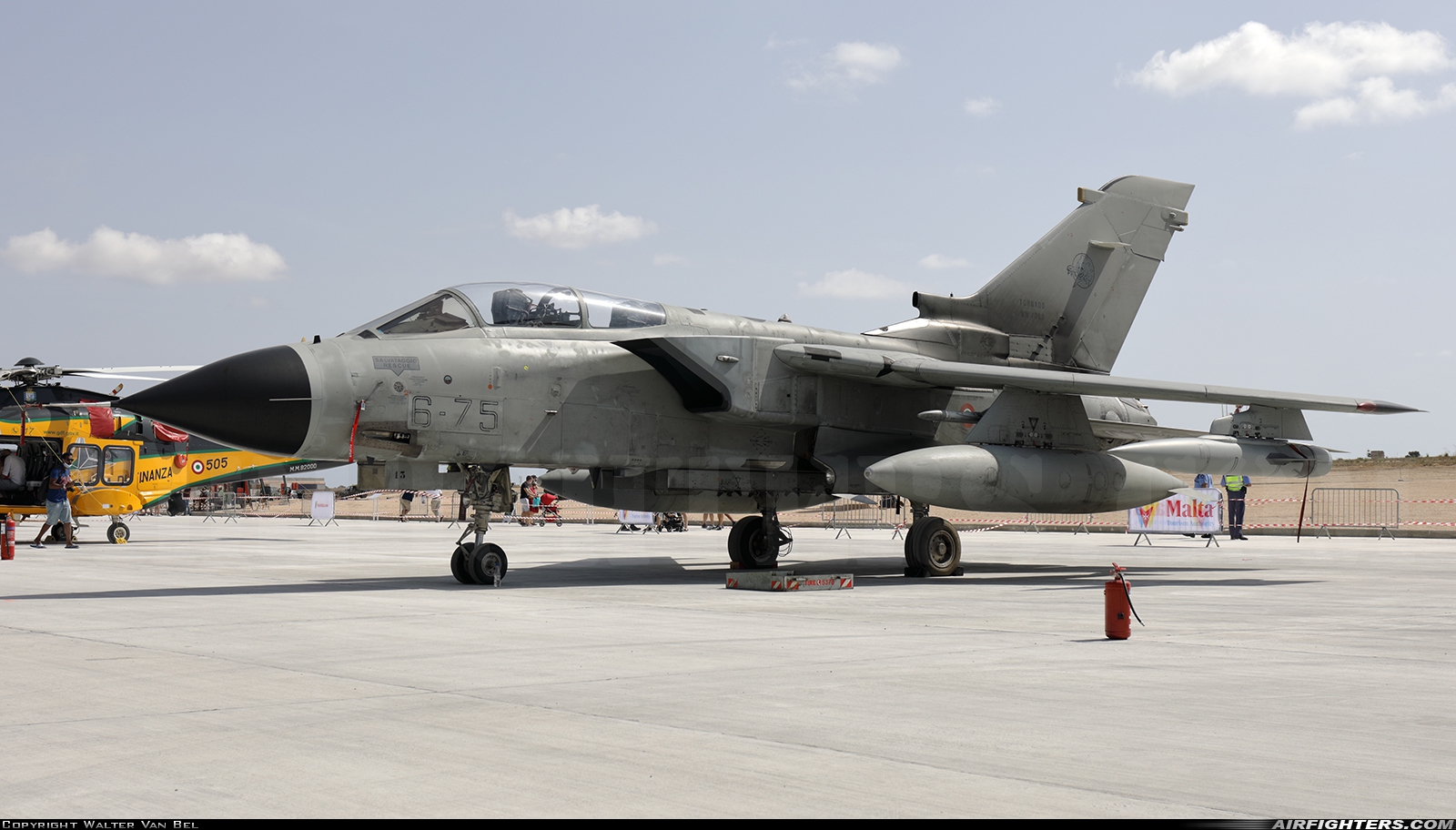 Italy - Air Force Panavia Tornado IDS MM7013 at Luqa - Malta International (MLA / LMML), Malta