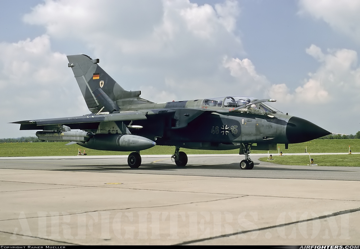 Germany - Navy Panavia Tornado IDS 46+15 at Eggebek (ETME), Germany
