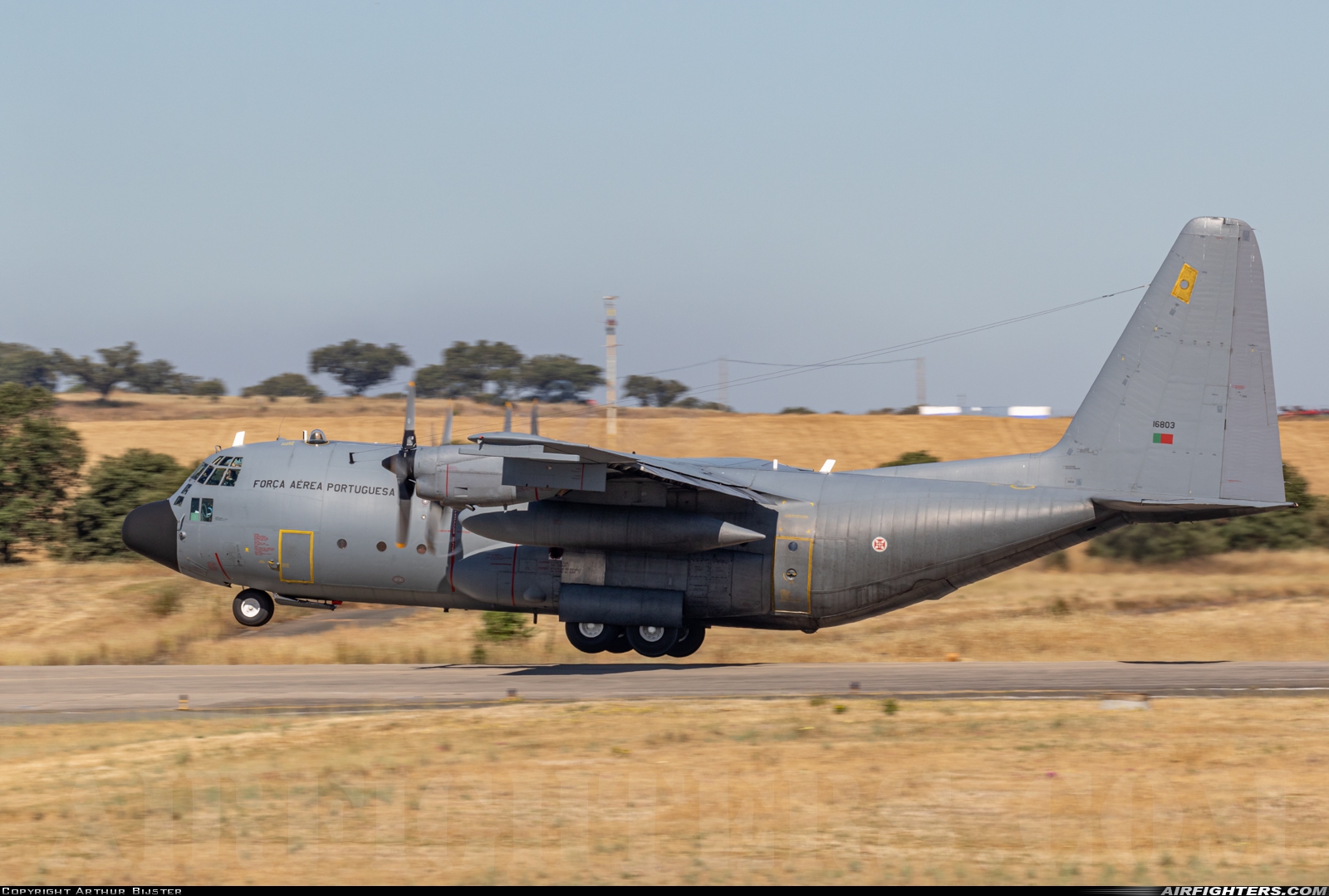 Portugal - Air Force Lockheed C-130H Hercules (L-382) 16803 at Beja (BA11) (LPBJ), Portugal