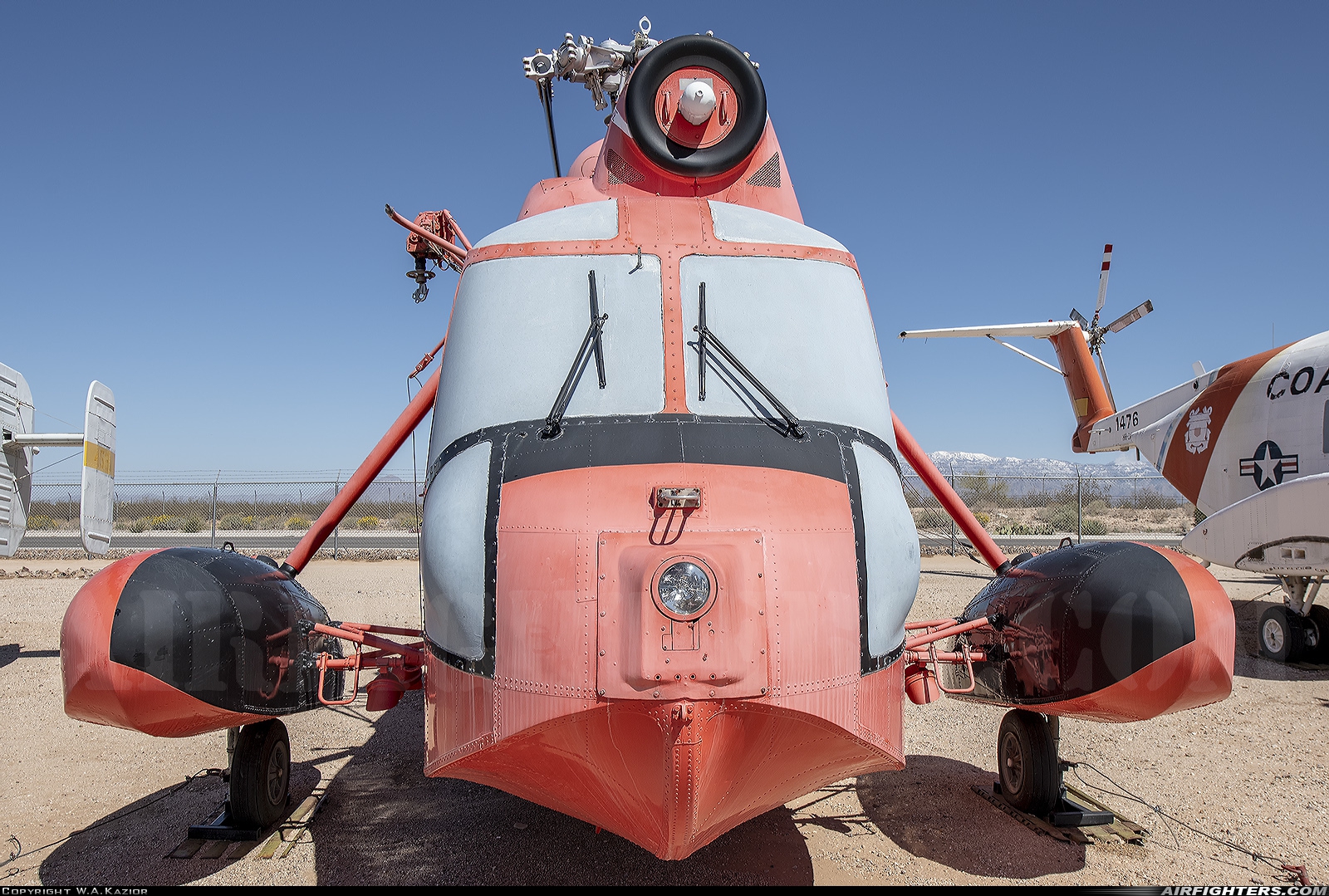 USA - Coast Guard Sikorsky HH-52A Sea Guardian (S-62A) 1450 at Tucson - Pima Air and Space Museum, USA