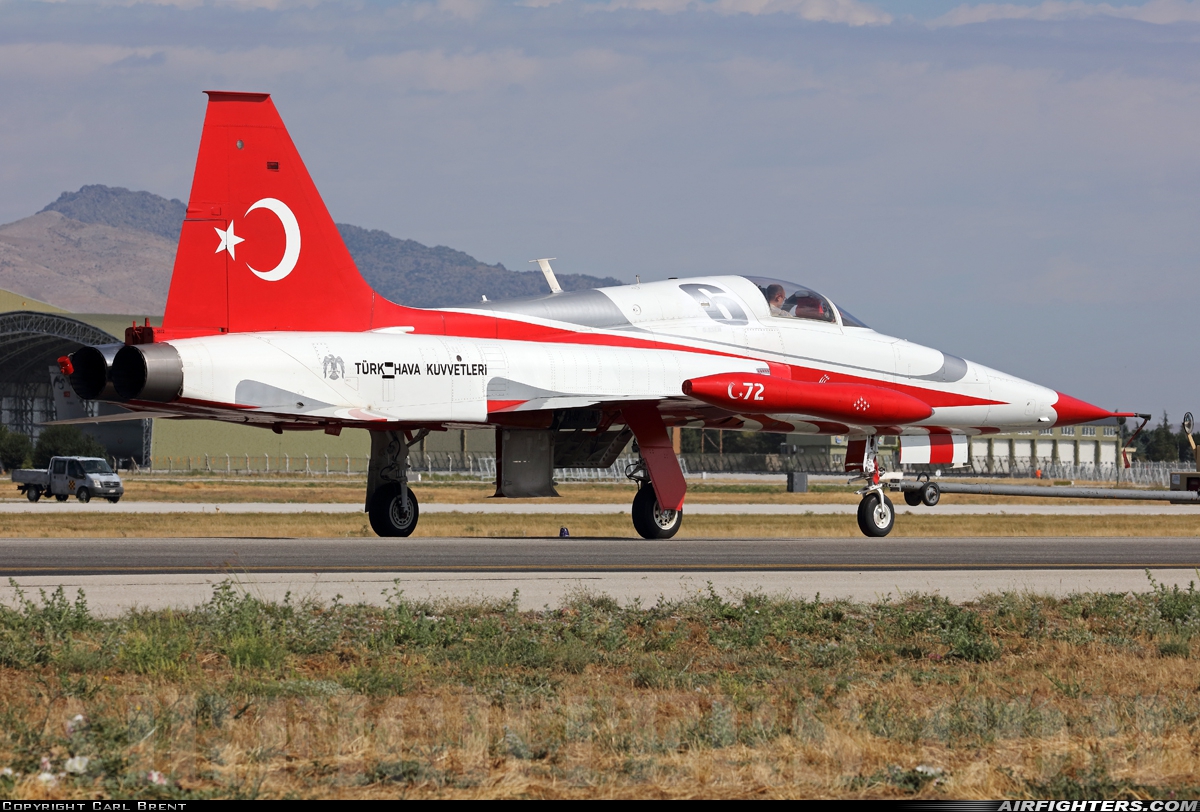 Türkiye - Air Force Canadair NF-5A (CL-226) 71-3072 at Konya (KYA / LTAN), Türkiye