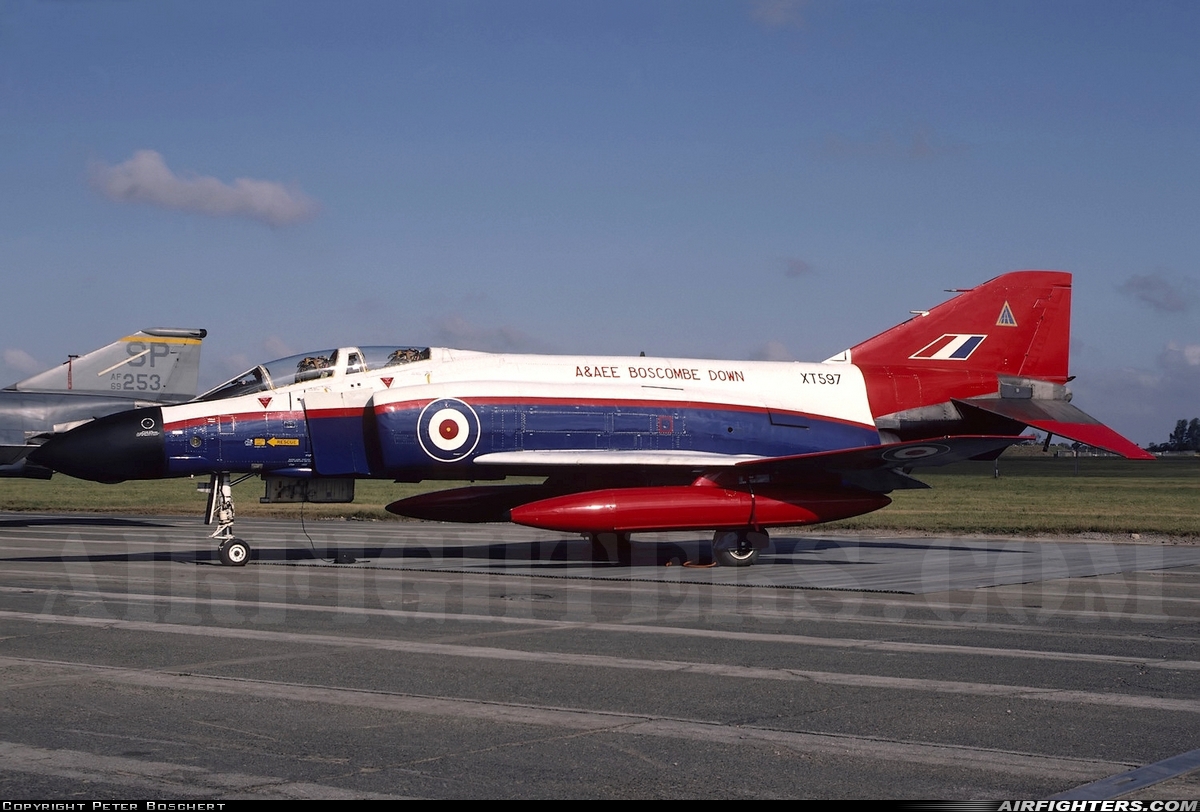 UK - Air Force McDonnell Douglas Phantom FG1 (F-4K) XT597 at Wattisham (EGUW), UK