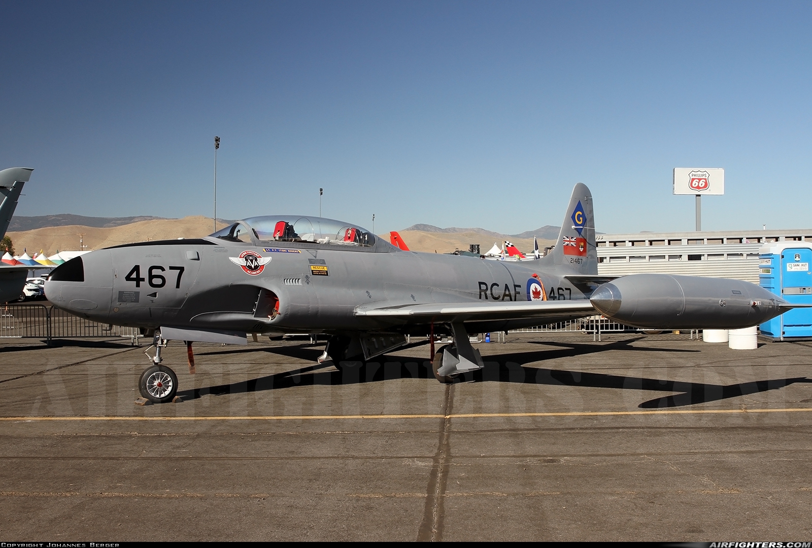 Private Canadair CT-133 Silver Star 3 (T-33AN) N467AV at Reno - Reno-Stead (4SD), USA