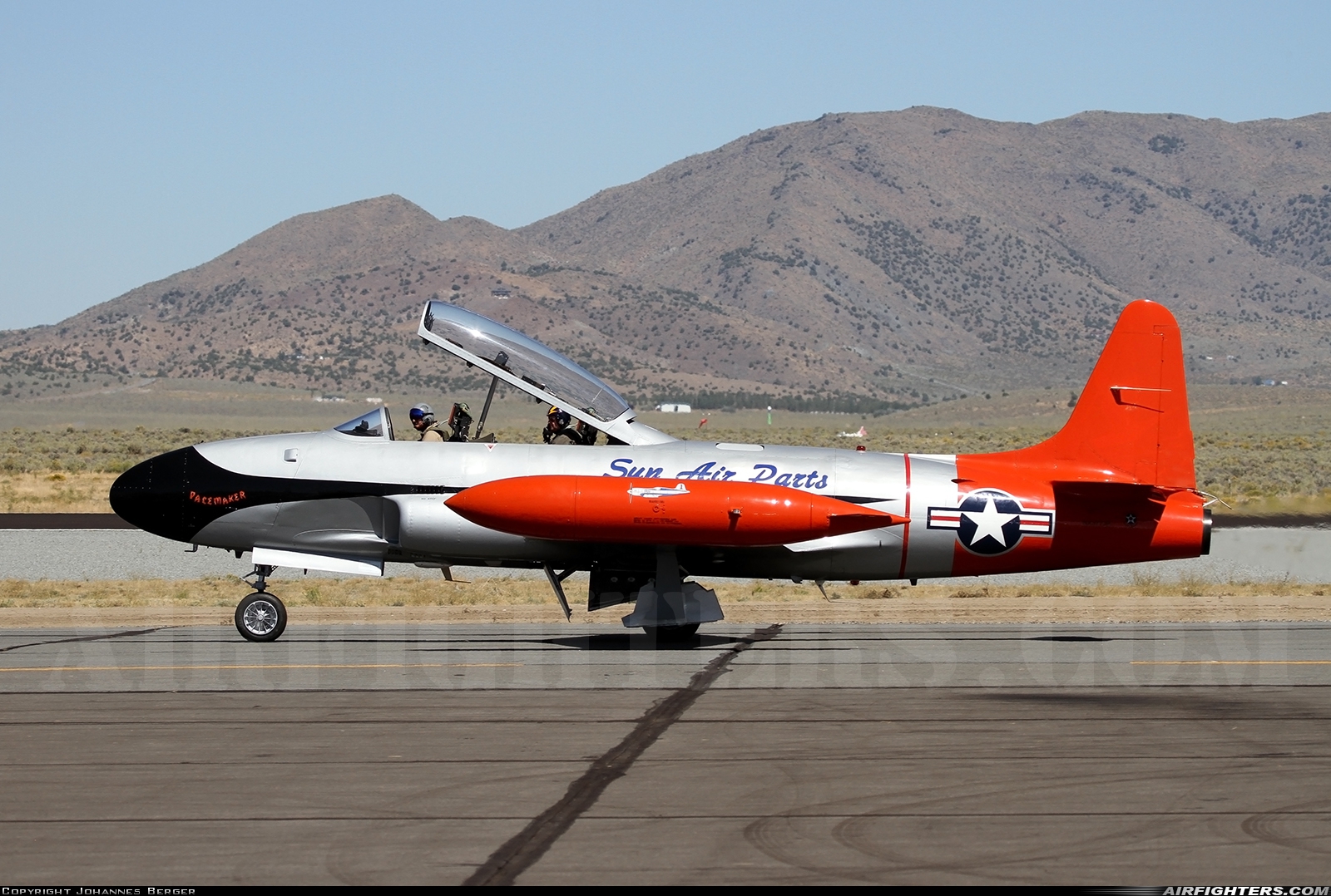 Private - Planes of Fame Air Museum Canadair CT-133 Silver Star 3 (T-33AN) NX377JP at Reno - Reno-Stead (4SD), USA