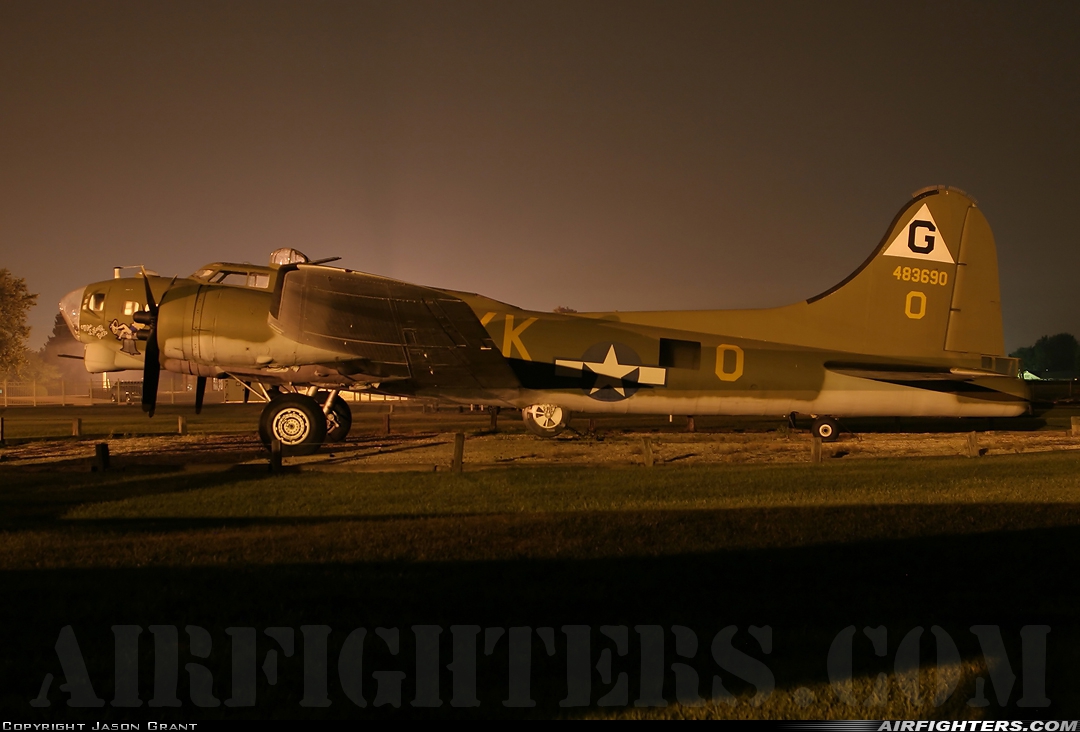 USA - Army Air Force Boeing B-17G Flying Fortress (299P) 44-83690 at Peru - Grissom AFB (GUS / KGUS), USA