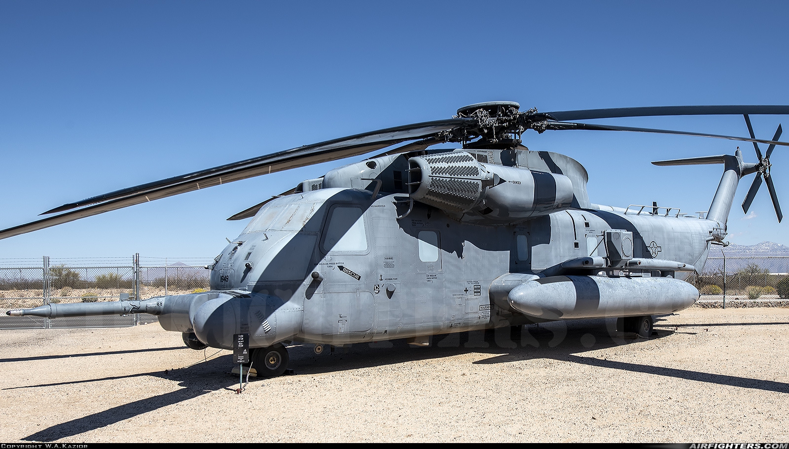 USA - Air Force Sikorsky MH-53M Pave Low IV (S-65) 73-1649 at Tucson - Pima Air and Space Museum, USA