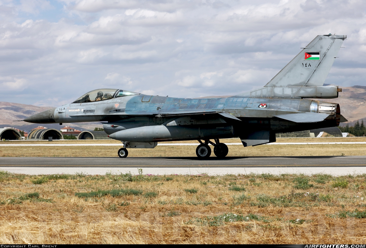 Jordan - Air Force General Dynamics F-16AM Fighting Falcon 148 at Konya (KYA / LTAN), Türkiye