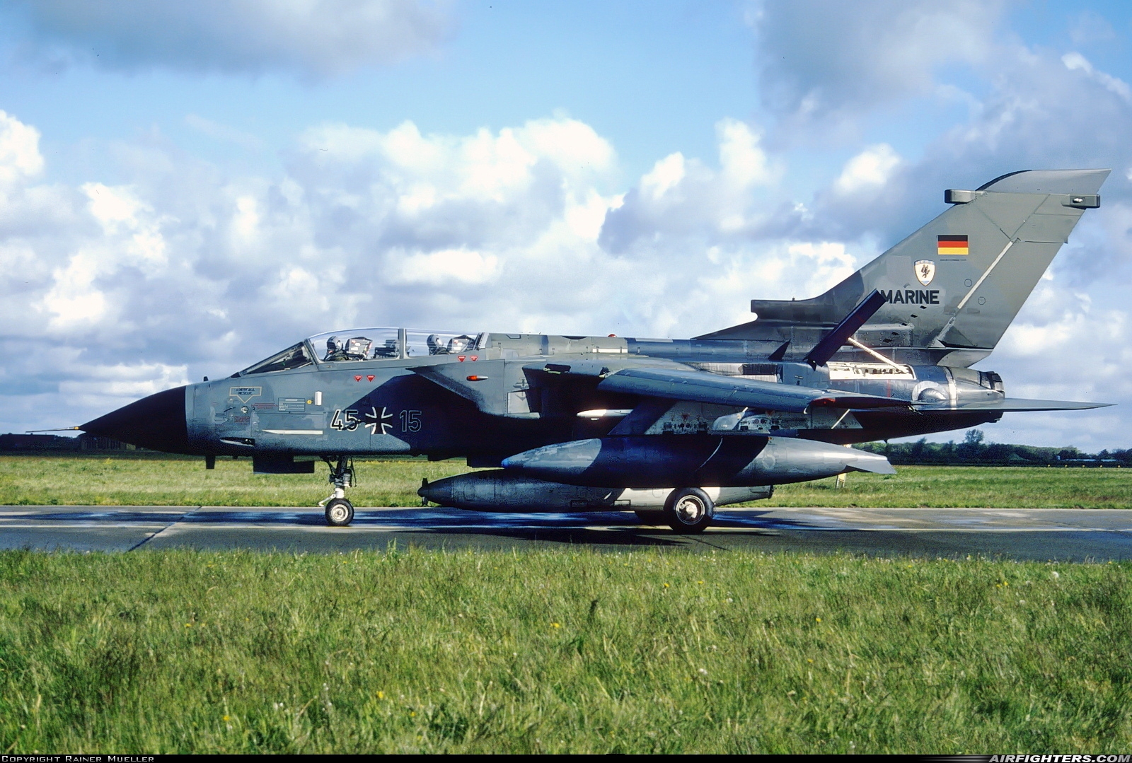 Germany - Navy Panavia Tornado IDS(T) 45+15 at Eggebek (ETME), Germany