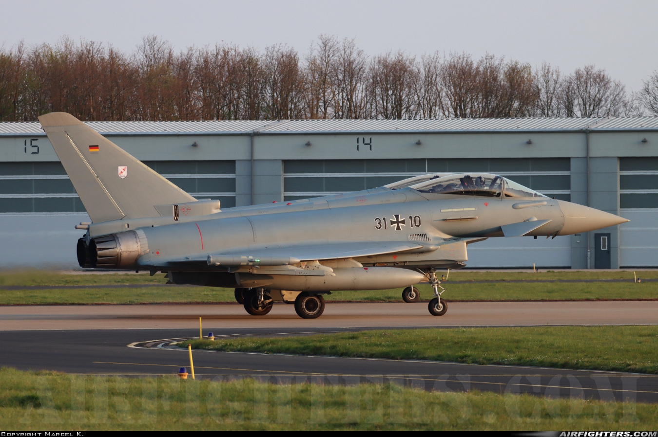 Germany - Air Force Eurofighter EF-2000 Typhoon S 31+10 at Norvenich (ETNN), Germany