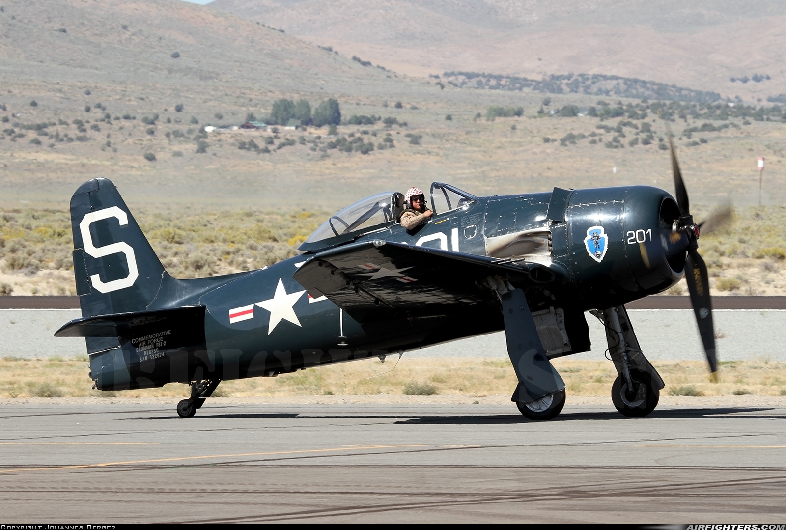 Private - Commemorative Air Force Grumman F8F-2P Bearcat N7825C at Reno - Reno-Stead (4SD), USA
