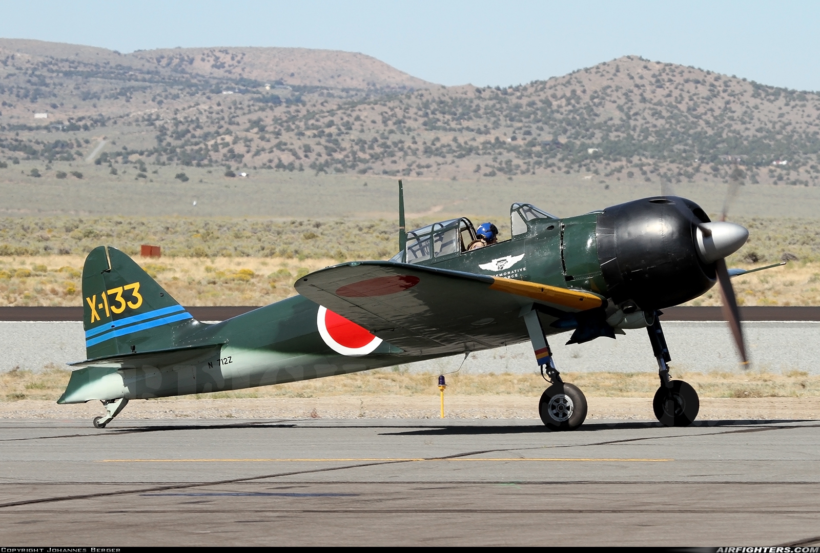 Private - Commemorative Air Force Mitsubishi A6M3 Zero N712Z at Reno - Reno-Stead (4SD), USA