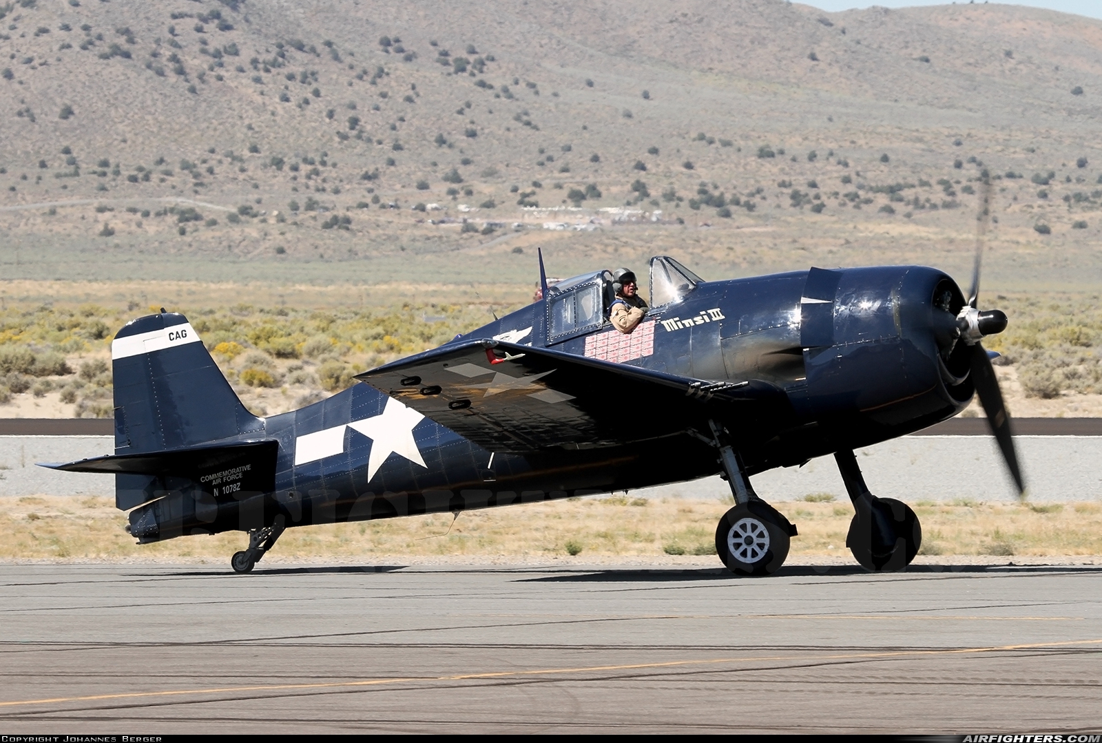 Private - Commemorative Air Force Grumman F6F-5 Hellcat N1078Z at Reno - Reno-Stead (4SD), USA