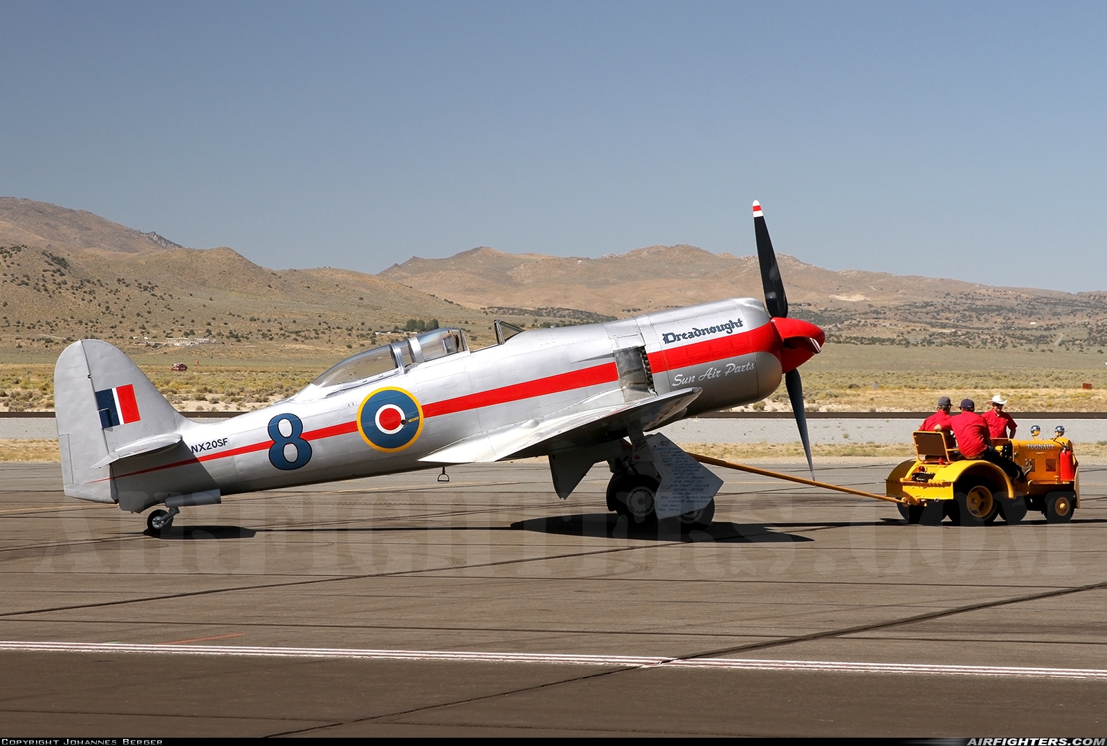 Private - Sanders Aircraft Inc. Hawker Sea Fury T20 NX20SF at Reno - Reno-Stead (4SD), USA