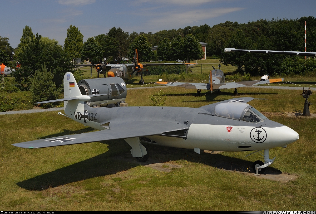 Germany - Navy Hawker Sea Hawk F100 VB+134 at Nordholz (- Cuxhaven) (NDZ / ETMN), Germany
