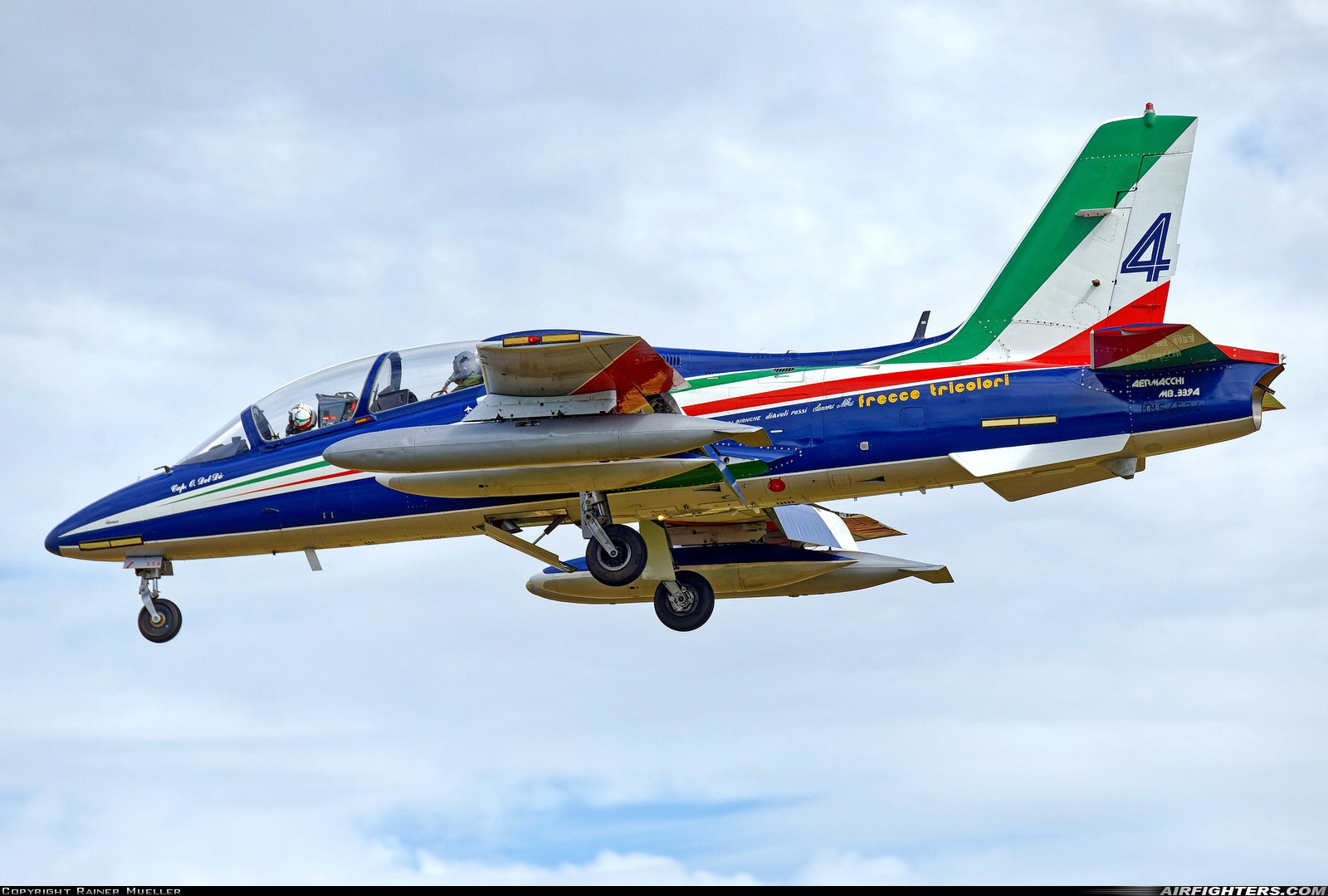 Italy - Air Force Aermacchi MB-339PAN MM54534 at Geilenkirchen (GKE / ETNG), Germany