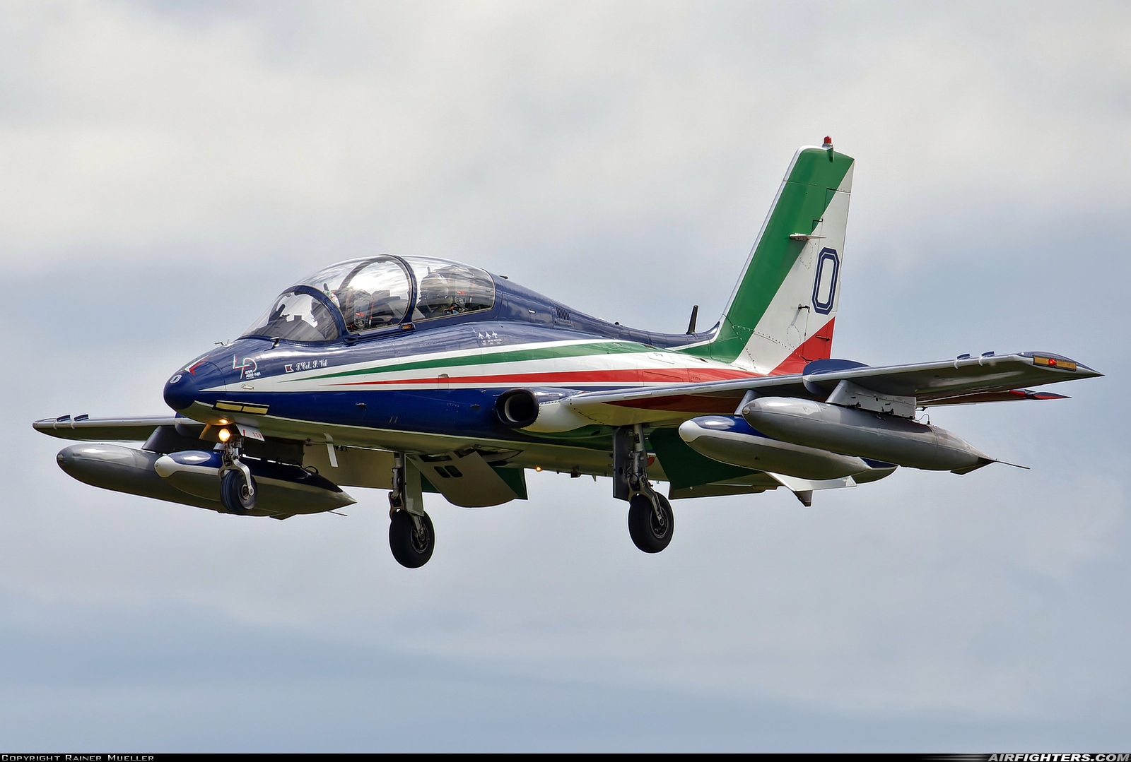 Italy - Air Force Aermacchi MB-339PAN MM54539 at Geilenkirchen (GKE / ETNG), Germany