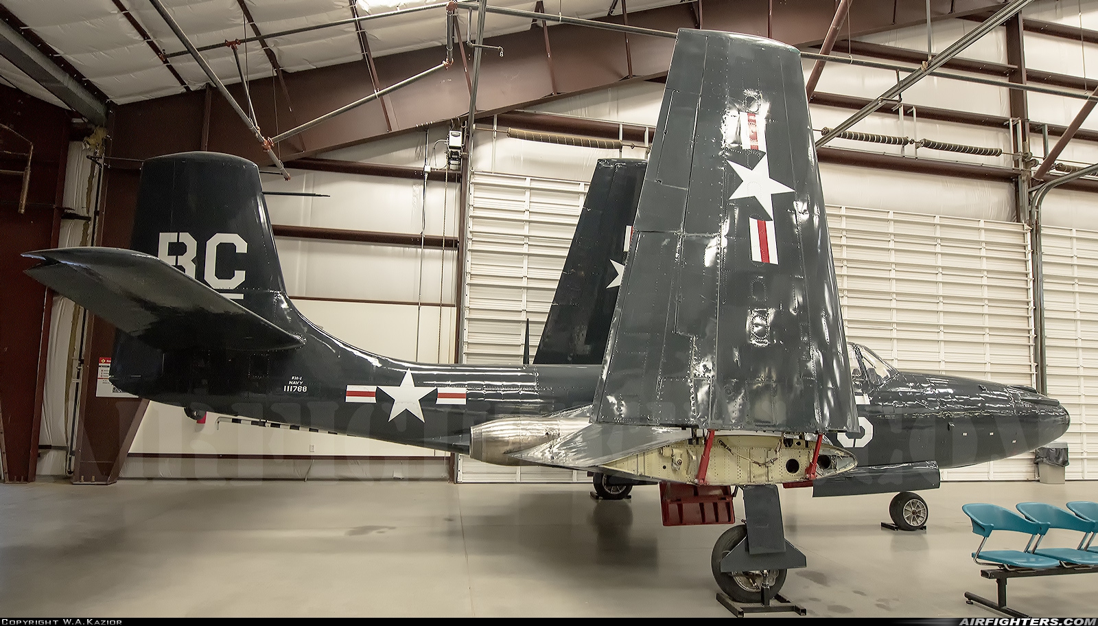 USA - Navy McDonnell FH-1 Phantom (FD-1) 111768 at Tucson - Pima Air and Space Museum, USA
