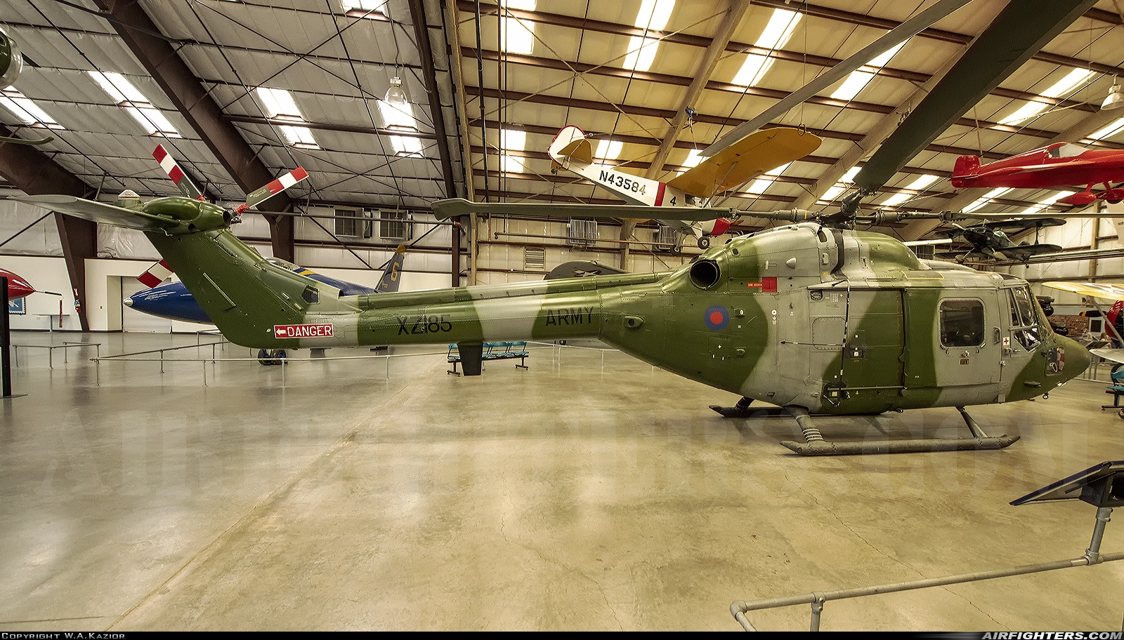 UK - Army Westland WG-13 Lynx AH7 XZ185 at Tucson - Pima Air and Space Museum, USA