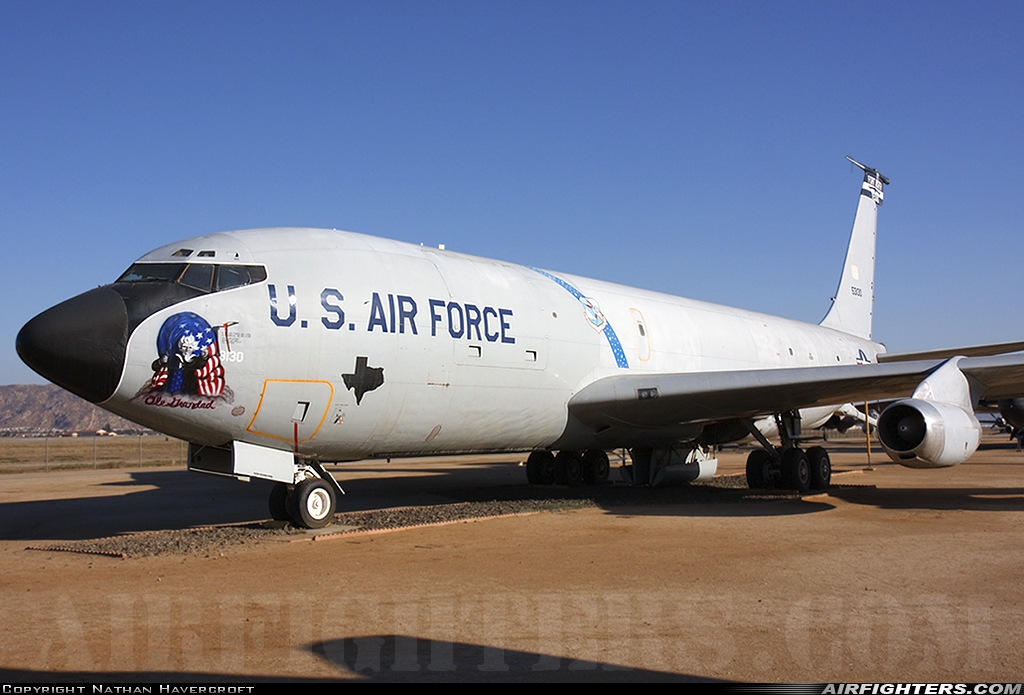 USA - Air Force Boeing KC-135A Stratotanker (717-100) 55-3130 at Riverside - March ARB (AFB / Field) (RIV / KRIV), USA