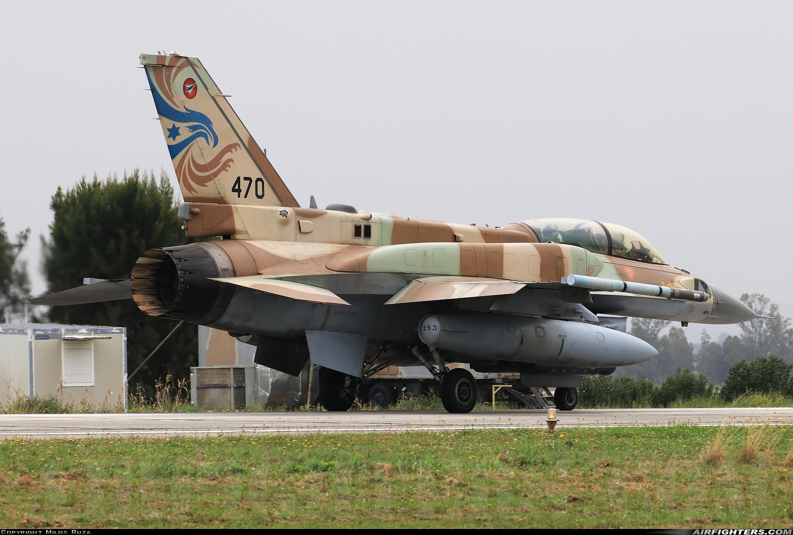Israel - Air Force Lockheed Martin F-16I Sufa 470 at Andravida (Pyrgos -) (PYR / LGAD), Greece