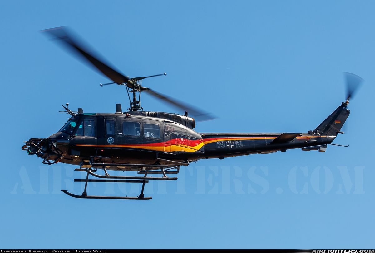 Germany - Air Force Bell UH-1D Iroquois (205) 98+98 at Withheld, Germany