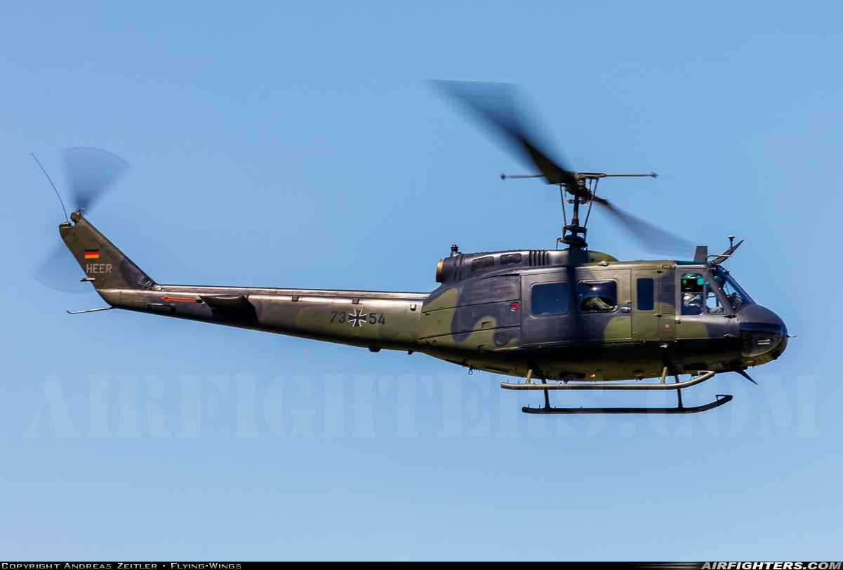 Germany - Air Force Bell UH-1D Iroquois (205) 73+54 at Withheld, Germany