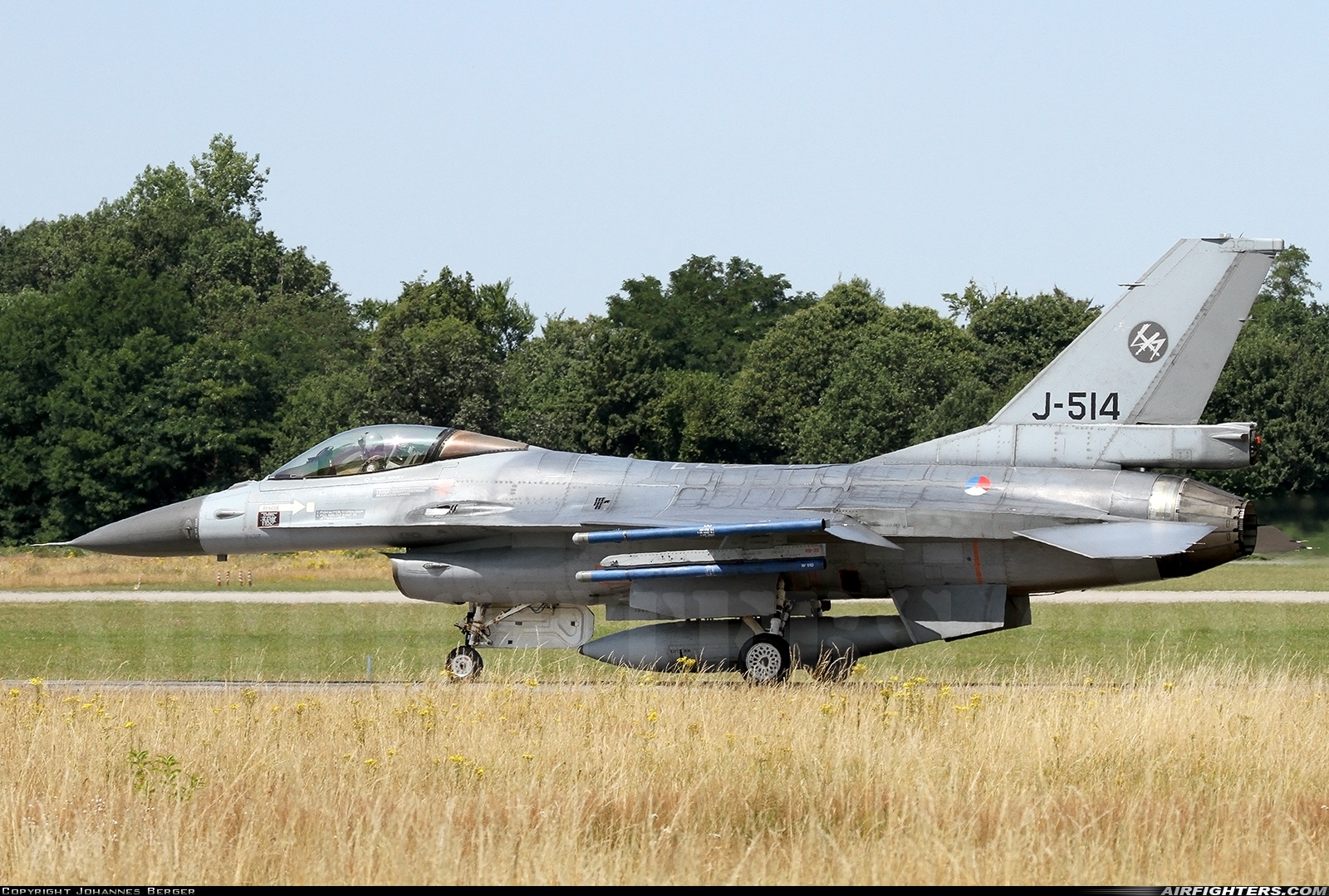 Netherlands - Air Force General Dynamics F-16AM Fighting Falcon J-514 at Uden - Volkel (UDE / EHVK), Netherlands