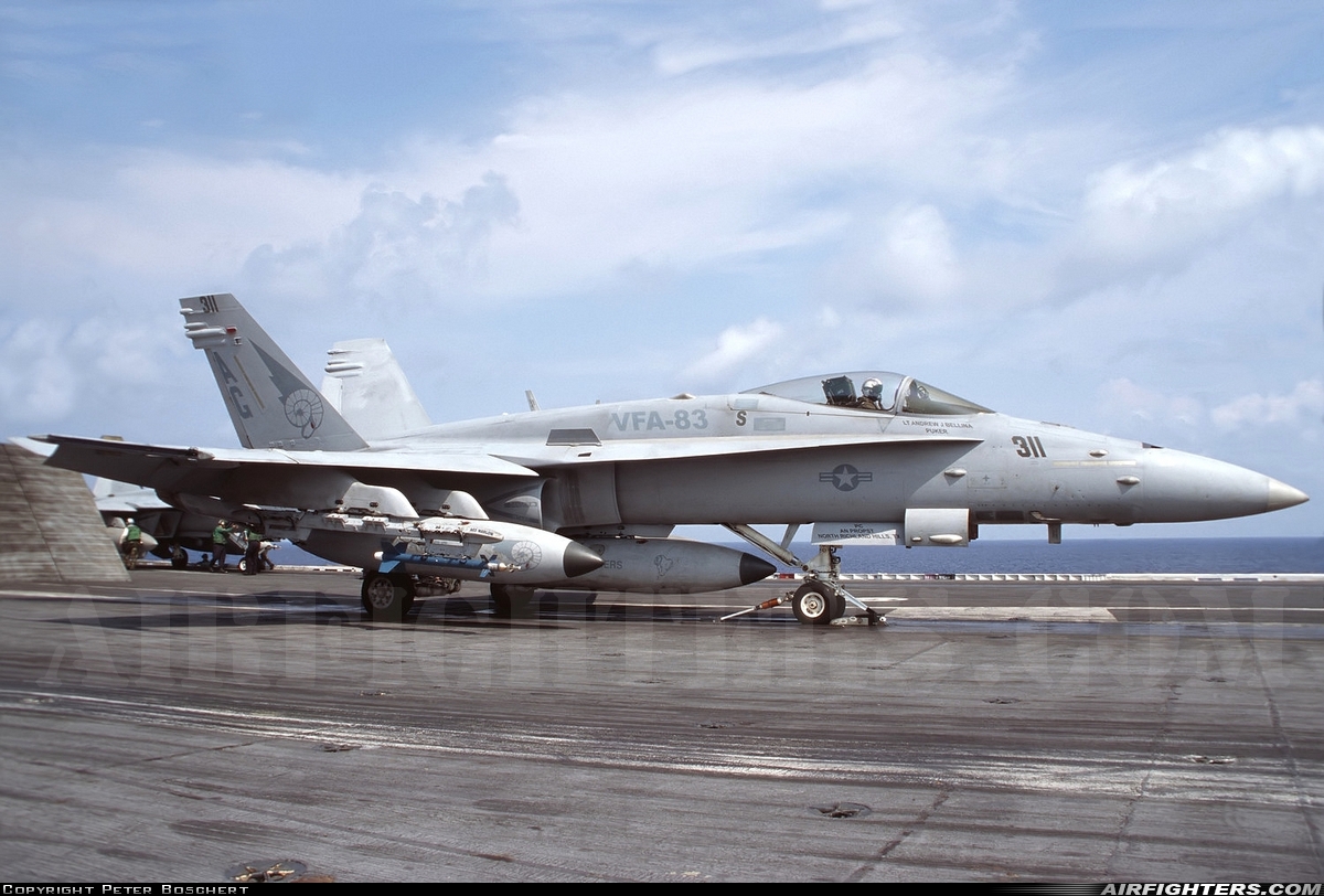 USA - Marines McDonnell Douglas F/A-18A Hornet 164240 at Off-Airport - Atlantic Ocean, International Airspace