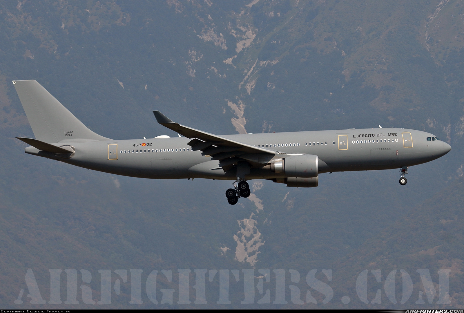 Spain - Air Force Airbus A330-202 T.24-02-10274 at Aviano (- Pagliano e Gori) (AVB / LIPA), Italy