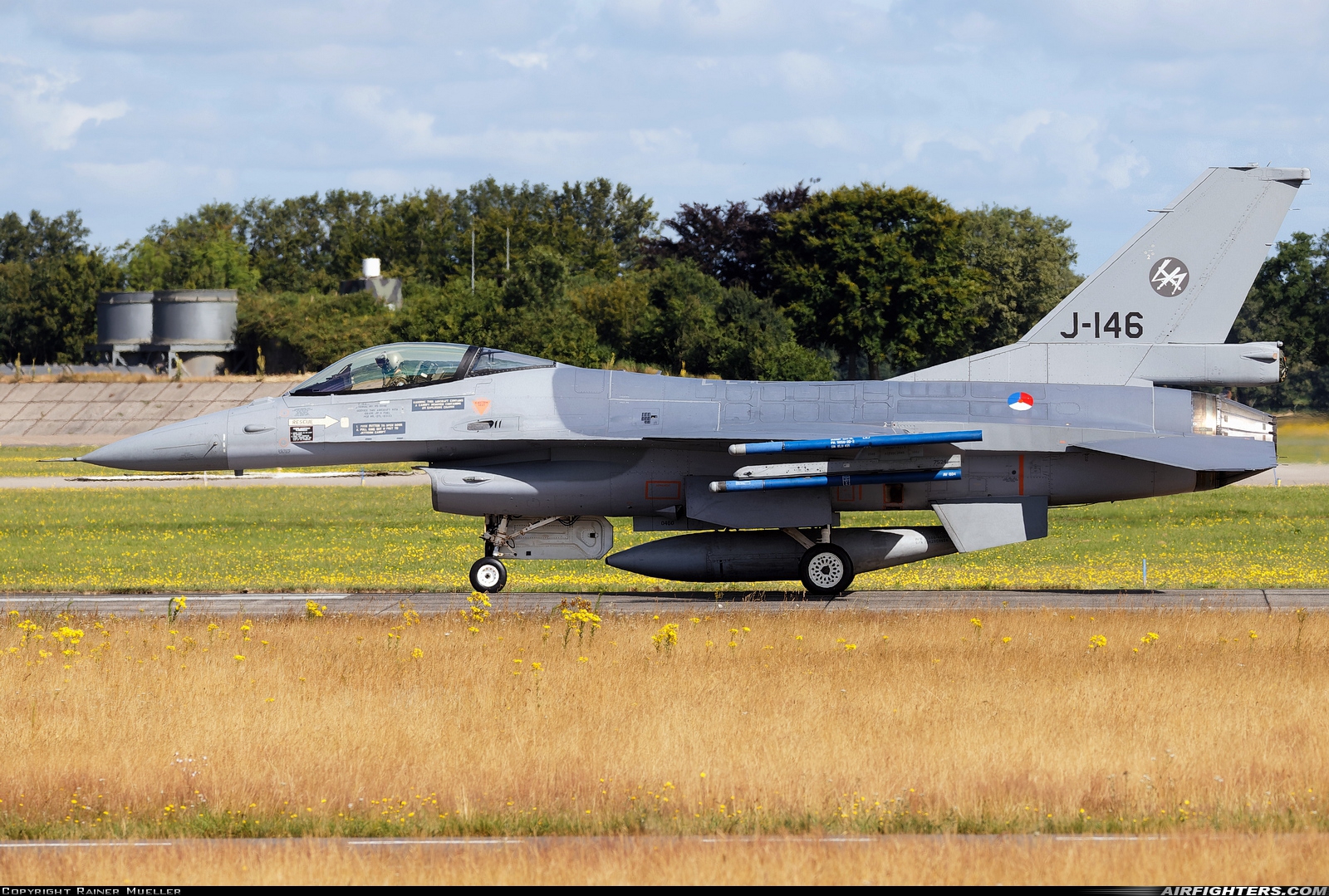 Netherlands - Air Force General Dynamics F-16AM Fighting Falcon J-146 at Uden - Volkel (UDE / EHVK), Netherlands