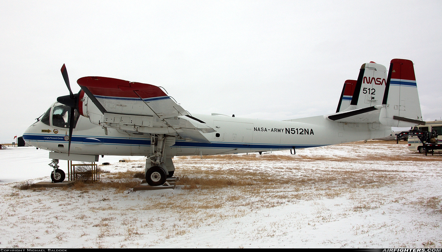 USA - NASA Grumman OV-1B Mohawk N512NA at Slaton - Municipal (F49), USA