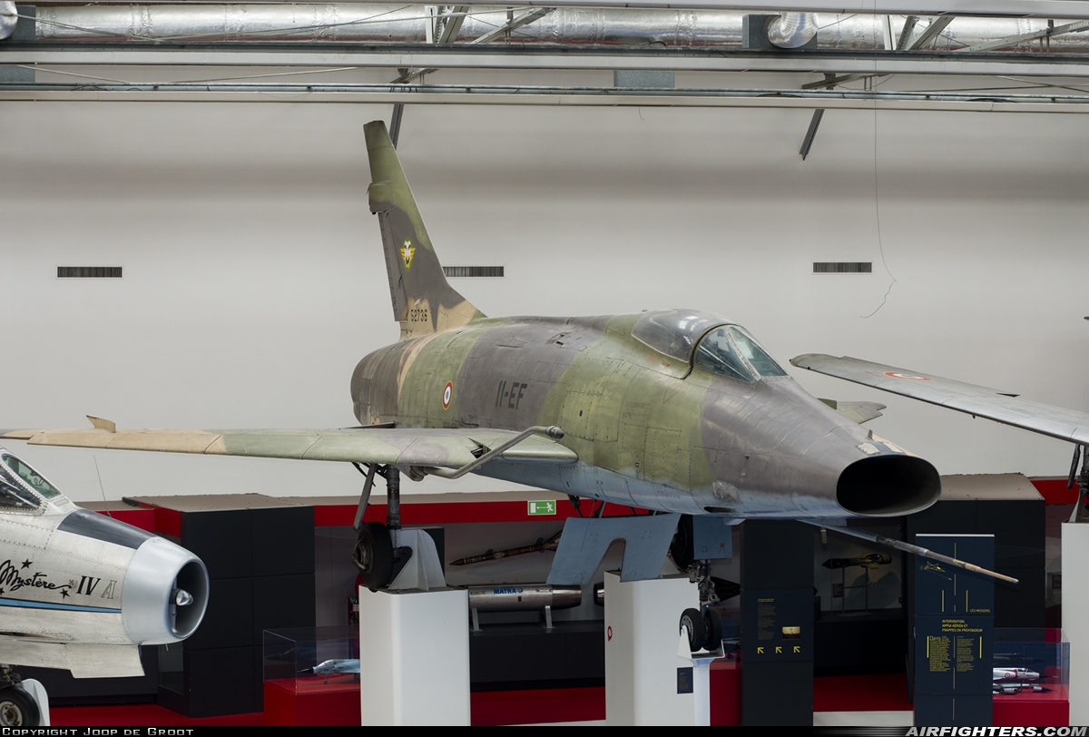 France - Air Force North American F-100D Super Sabre 52736 at Paris - Le Bourget (LBG / LFPB), France