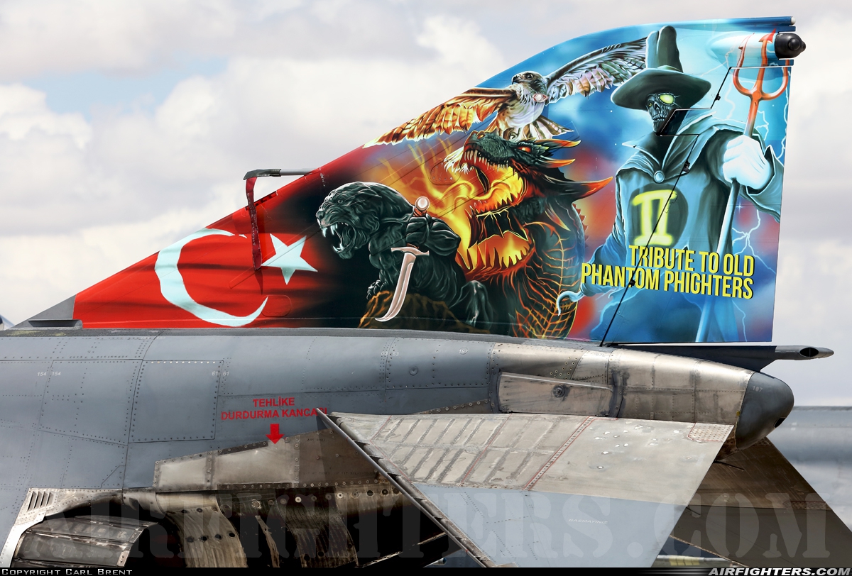 Türkiye - Air Force McDonnell Douglas F-4E-2020 Terminator 73-1023 at Konya (KYA / LTAN), Türkiye