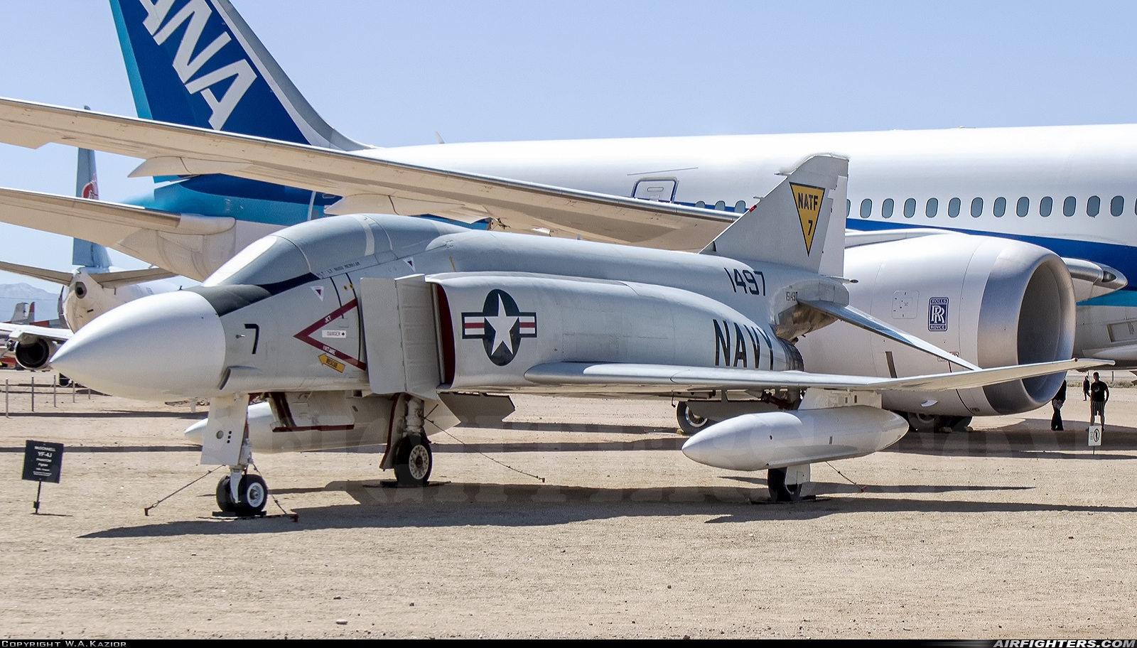 USA - Navy McDonnell Douglas YF-4J Phantom II 151497 at Tucson - Pima Air and Space Museum, USA