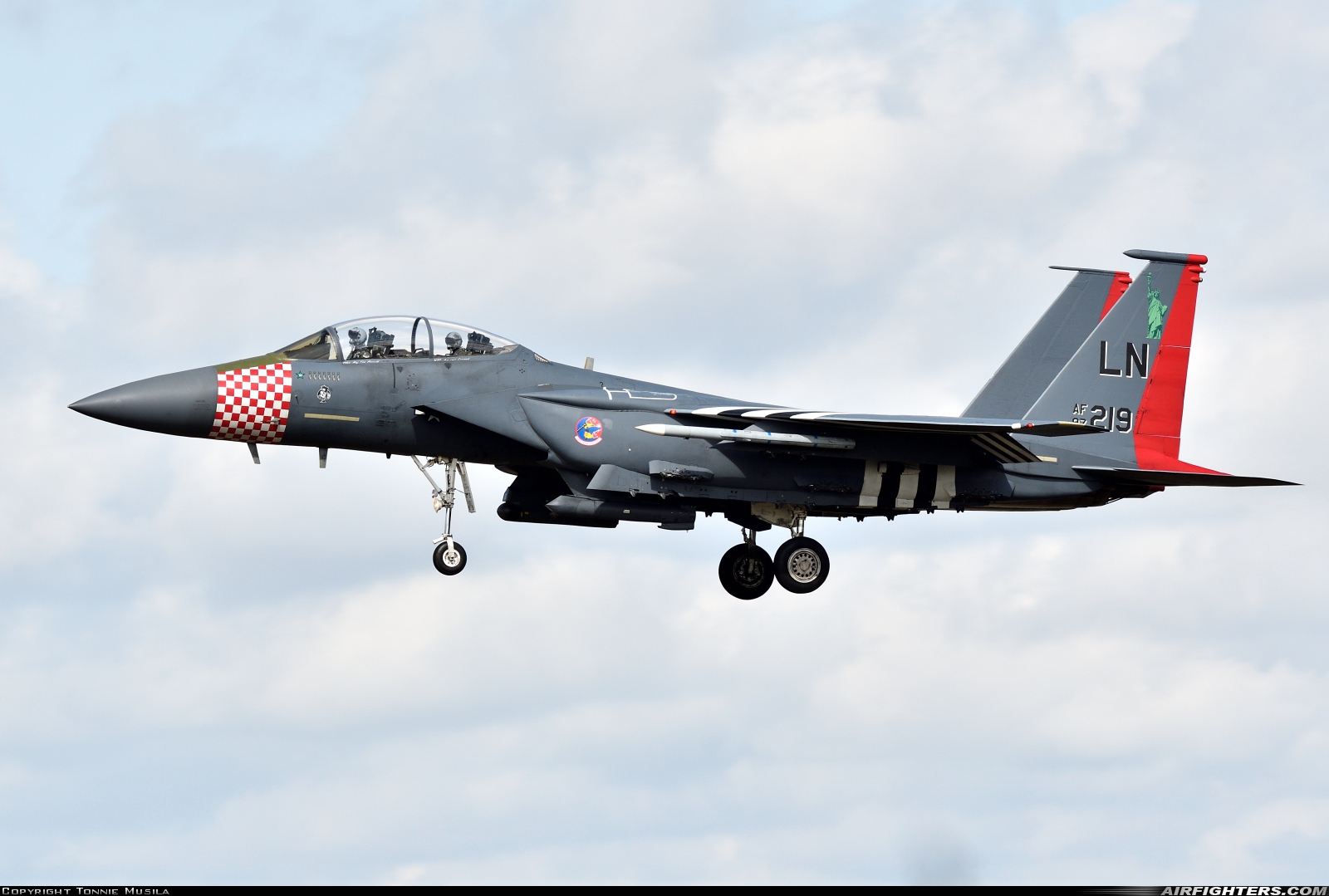 USA - Air Force McDonnell Douglas F-15E Strike Eagle 97-0219 at Lakenheath (LKZ / EGUL), UK