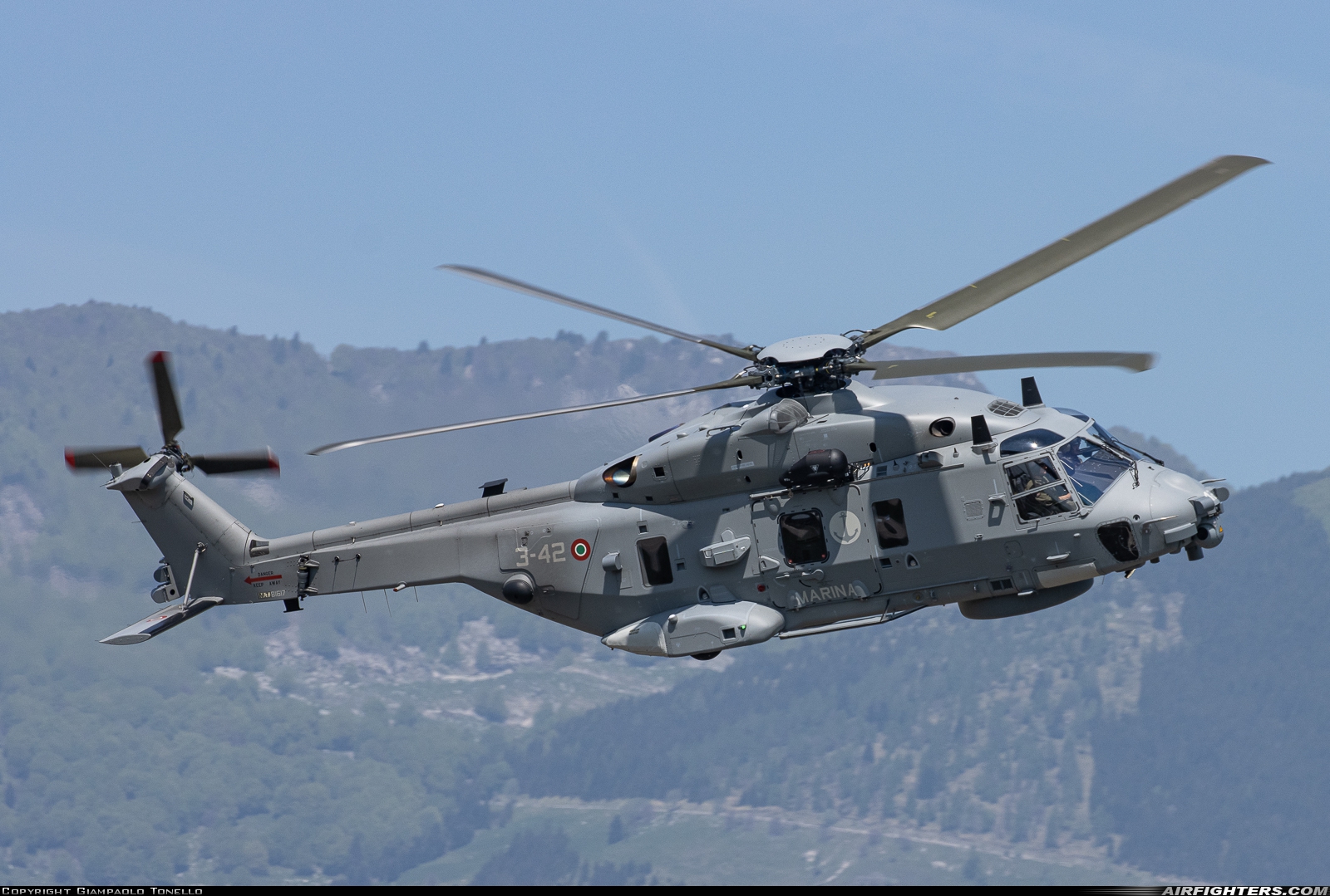 Italy - Navy NHI SH-90A (NH-90NFH) MM81617 at Aviano (- Pagliano e Gori) (AVB / LIPA), Italy