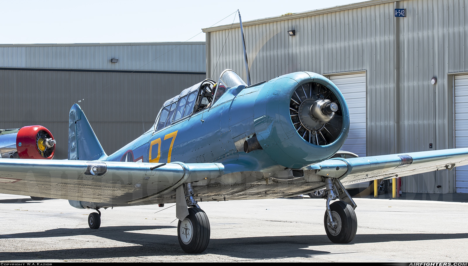 Private - Planes of Fame Air Museum North American SNJ-5 Texan N3375G at Chino (CNO), USA