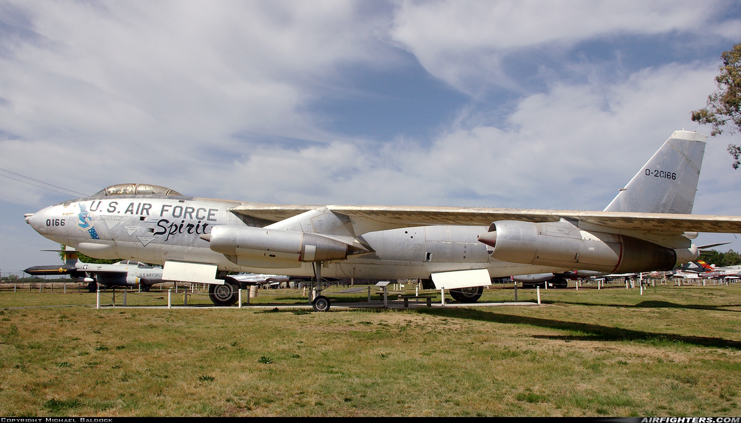 USA - Air Force Boeing B-47E Stratojet 52-0166 at Atwater (Merced) - Castle (AFB) (MER / KMER), USA