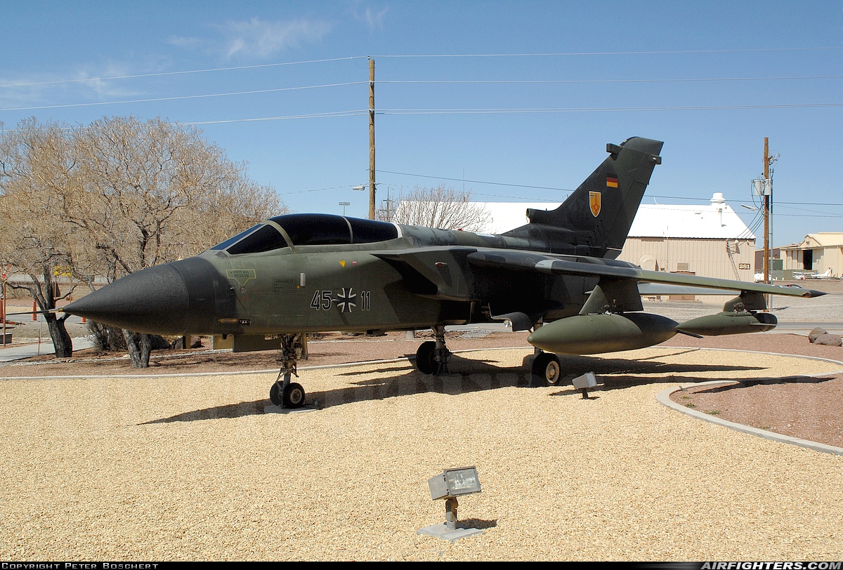 Germany - Air Force Panavia Tornado IDS 45+11 at Alamogordo - Holloman AFB (HMN / KHMN), USA