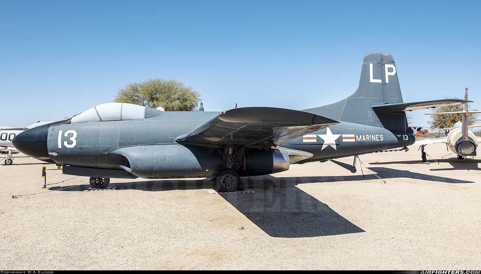 USA - Marines Douglas F3D-2T Skyknight (TF-10B) 124629 at Tucson - Pima Air and Space Museum, USA