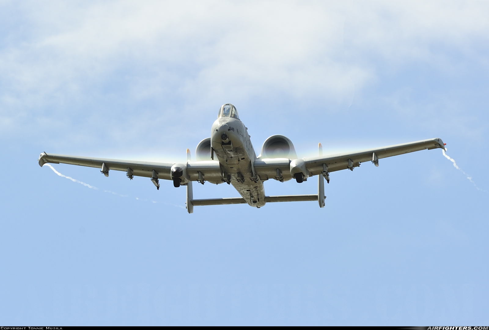 USA - Air Force Fairchild A-10C Thunderbolt II 82-0649 at Fairford (FFD / EGVA), UK
