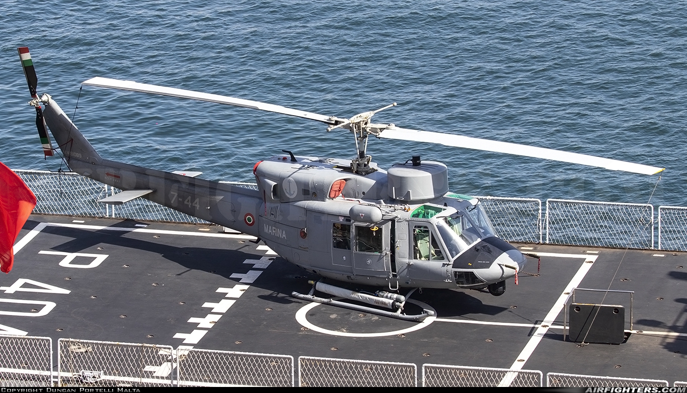 Italy - Navy Agusta-Bell AB-212ASW MM81089 at Off-Airport - Valetta Grand Harbour, Malta