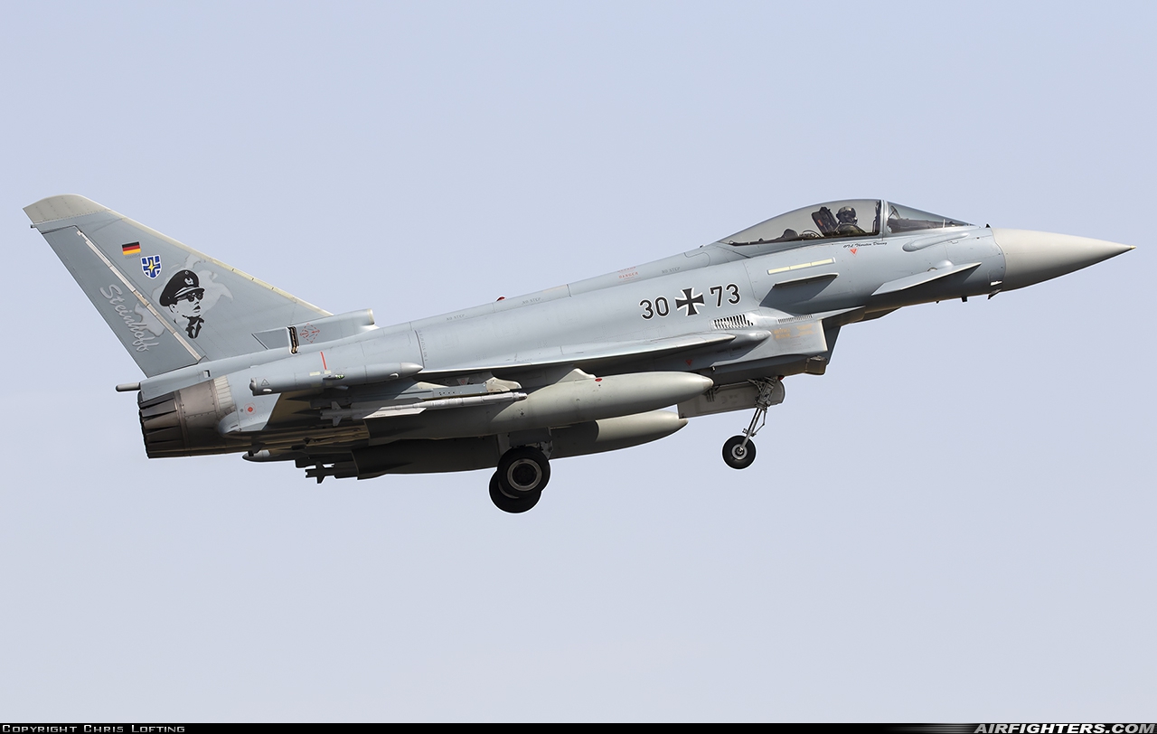 Germany - Air Force Eurofighter EF-2000 Typhoon S 30+73 at Fairford (FFD / EGVA), UK